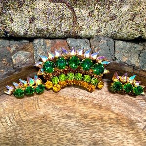 Ezmerelda’s Treasure - Pin and Earrings